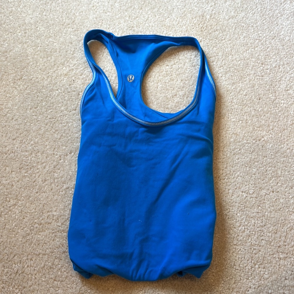 Blue Lululemon Top - Picture 2 of 3